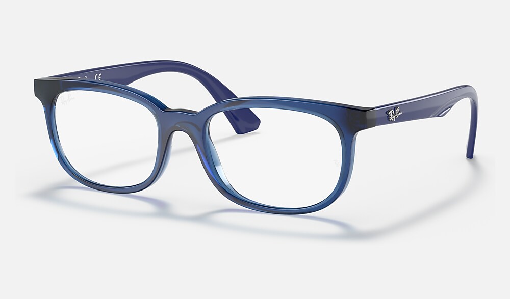 RB1584 OPTICS KIDS Eyeglasses with Transparent Blue Frame - RY1584 