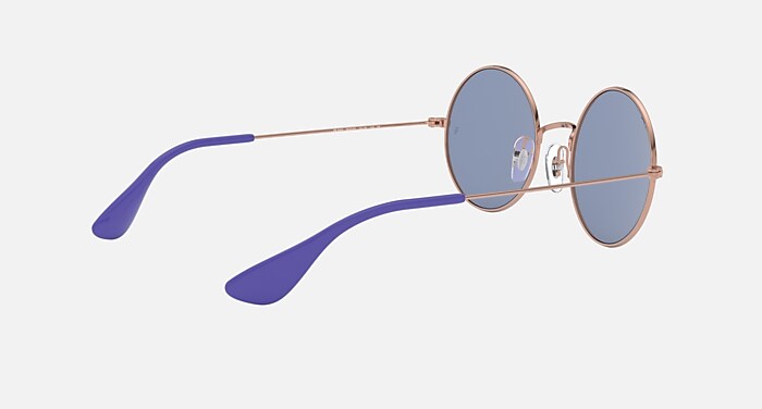 JA-JO Sunglasses in Bronze-Copper and Dark Violet Classic (55-20