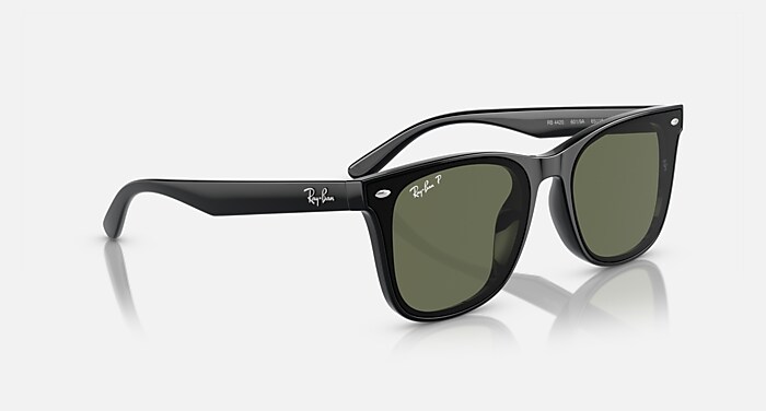 Ray-Ban RB4420 601/87 サングラス RB4420 Polarized Sunglasses in Black and Dark Green Polarized (65