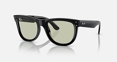 WAYFARER REVERSE Sunglasses in Black and Dark Green - RBR0502S