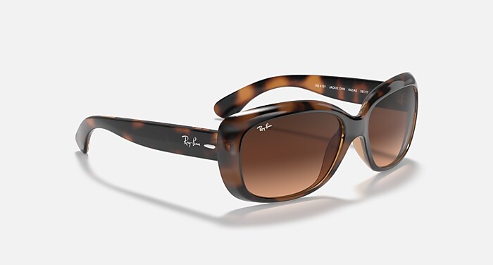 JACKIE OHH Sunglasses in Havana and Pink/Brown Gradient (58-17