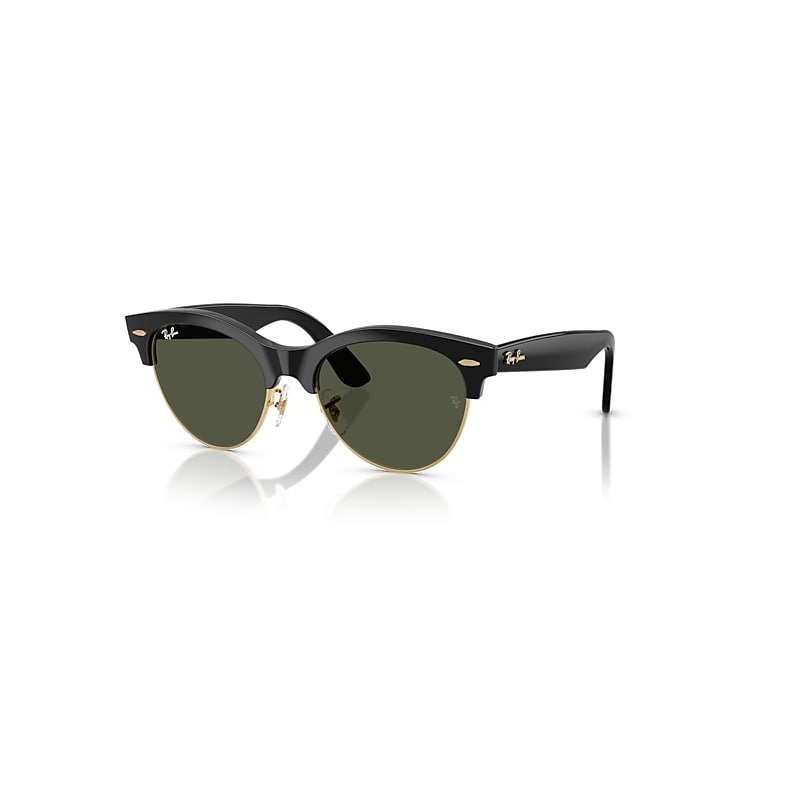 Ray-Ban Sunglasses  Clubmaster Way - Black Frame Green Lenses 54-19, RB2341