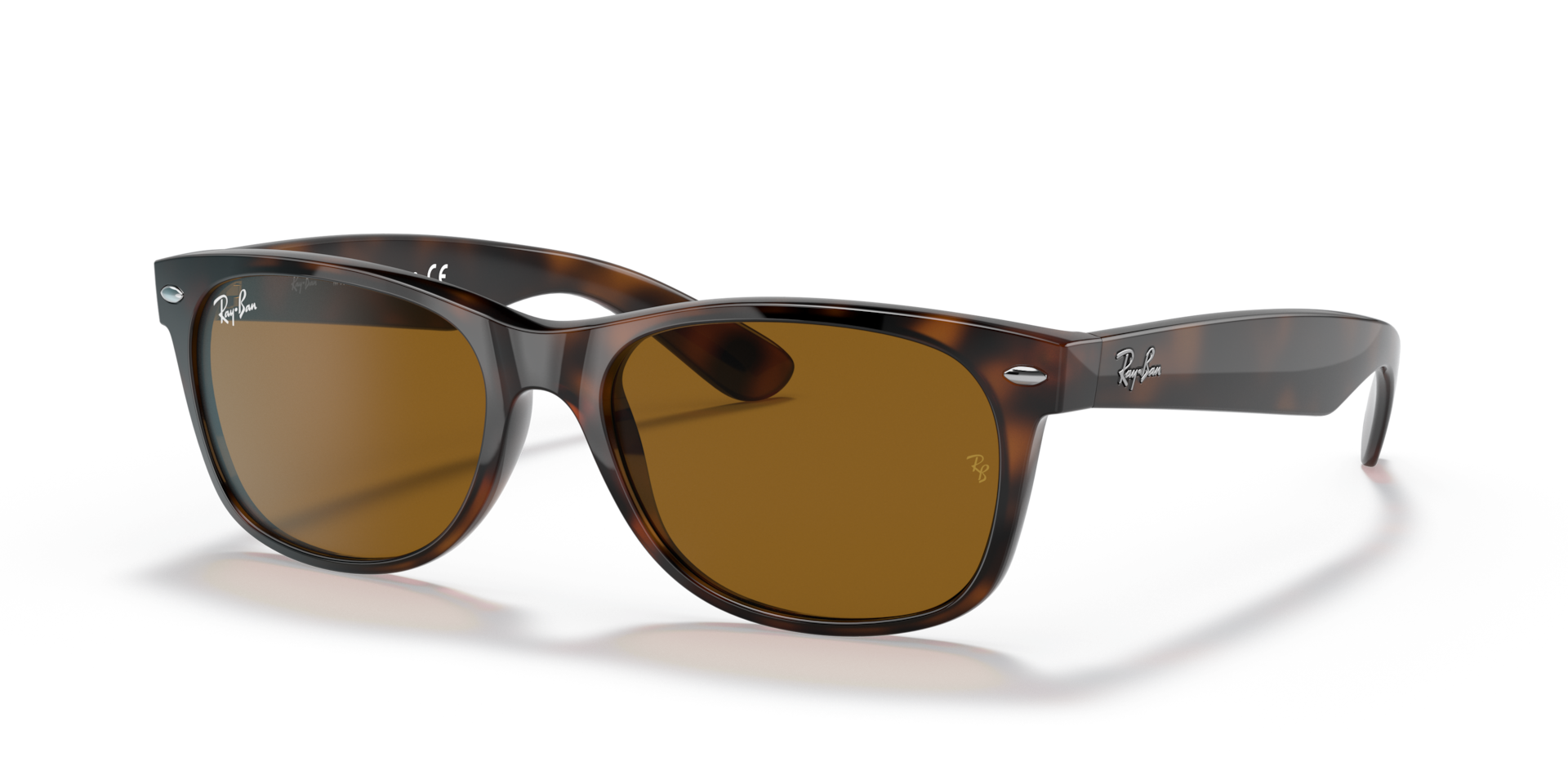 NEW WAYFARER CLASSIC Sunglasses in Light Havana and B-15 Brown (55