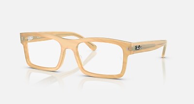 RB5435 OPTICS CHANGE Eyeglasses with Photo Striped Light Blue and