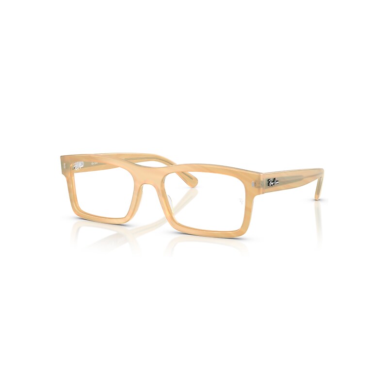 Ray - Ban Unisex Brown Rx5435 8383 Optical Frames Acetate Transparent Squared Normal - Image 2