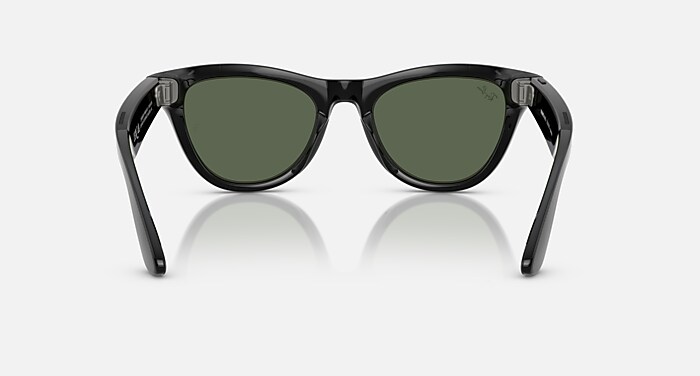RAY-BAN META SKYLER - GEN 1 Sunglasses in Black and G-15 Green