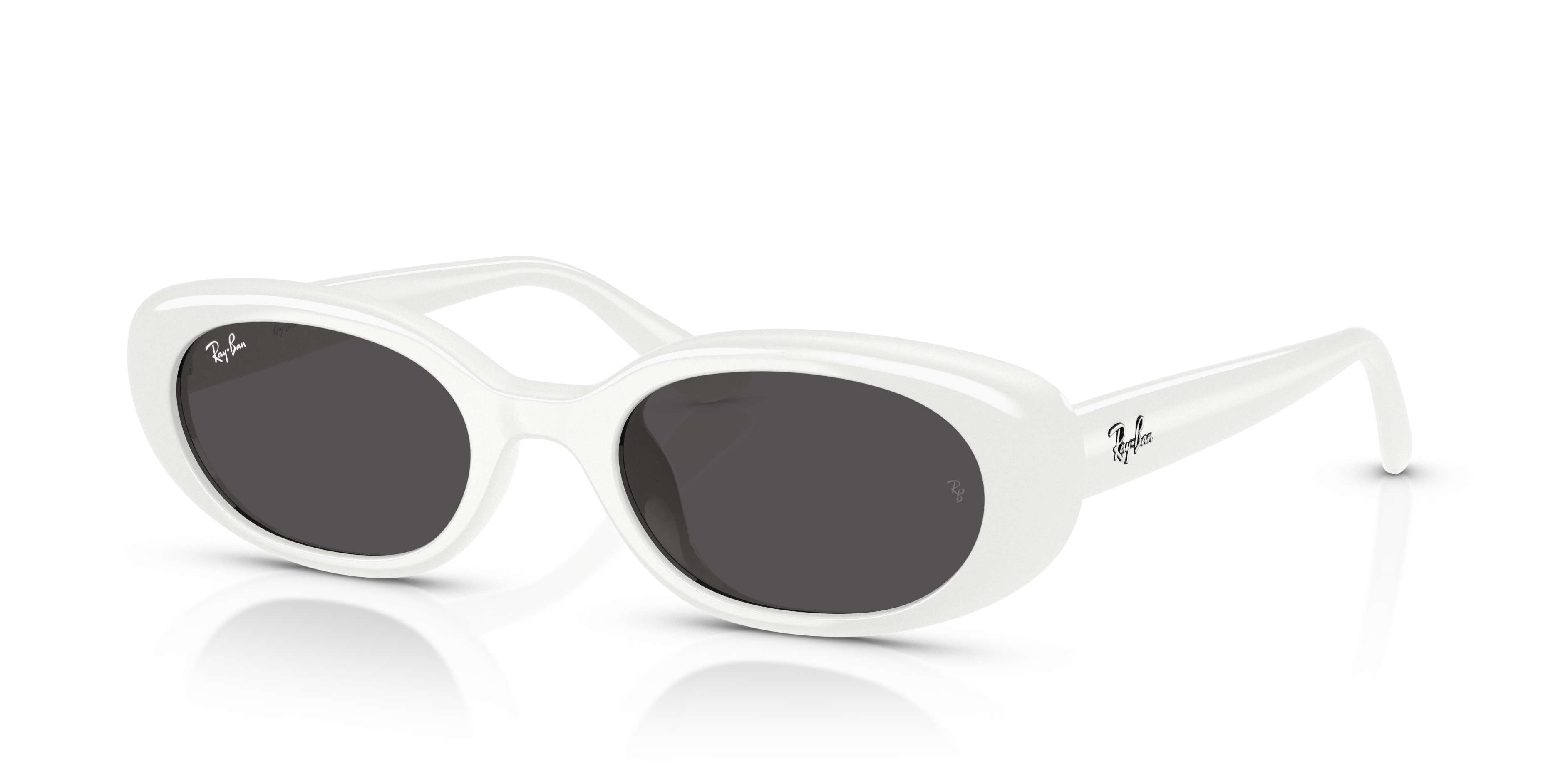 RB4441D BIO-BASED Sunglasses in White and Dark Grey - RB4441D