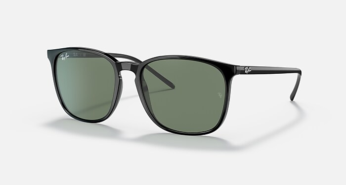 RB4387 Sunglasses in Black and Green Classic - RB4387F | Ray-Ban® US