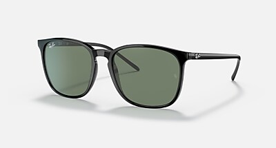 RB4387 Sunglasses in Transparent Blue and Dark Blue (56-18
