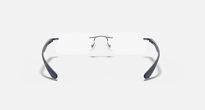 RB8724 OPTICS Eyeglasses with Gunmetal and Clear (56-17) - RB8724