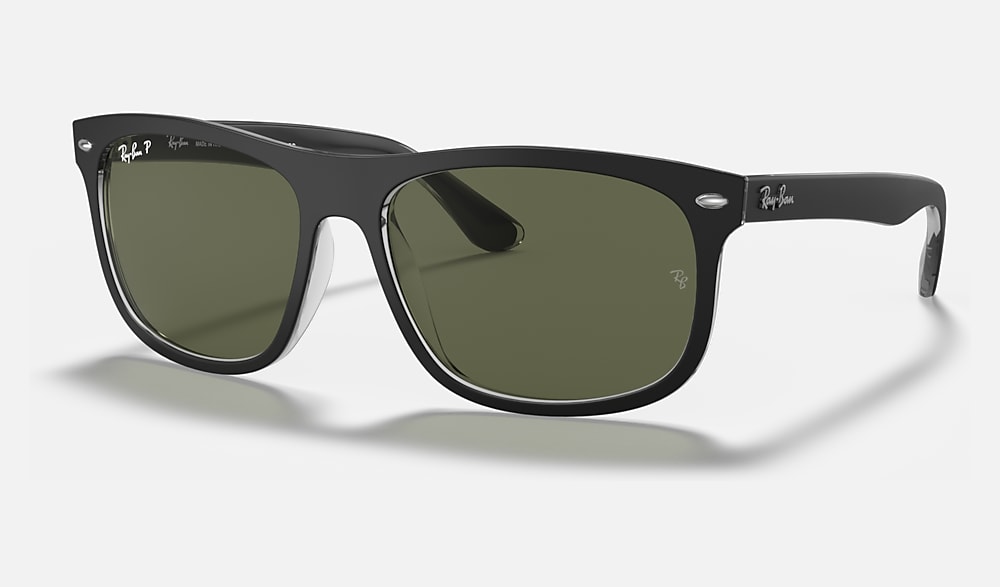 【美品】Ray-Ban レイバン サングラス レイバン公式ストア】 Ray-Ban® RB4226 サングラス | 透明上にブラック