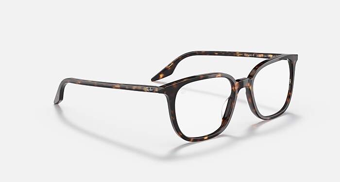 RB5406 OPTICS Polarized Eyeglasses with Havana and Clear (54-18