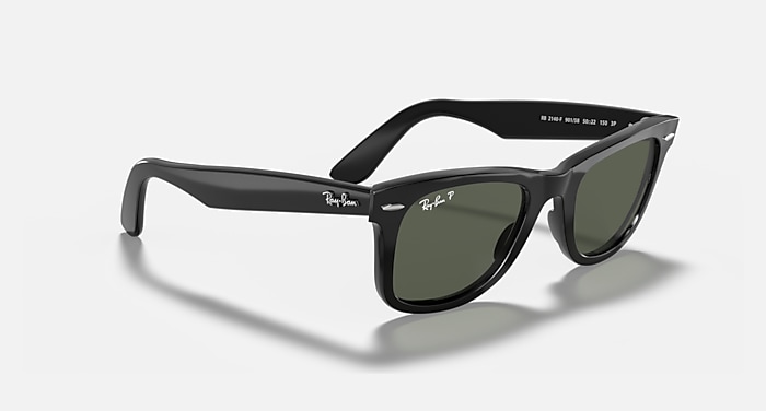ORIGINAL WAYFARER CLASSIC Sunglasses in Black and G-15 Green  display picture 2