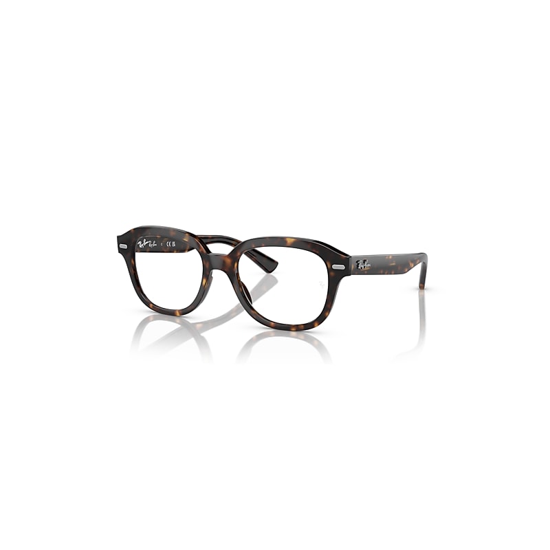 Ray-Ban Eyeglasses Unisex Erik Optics - Havana Frame Clear Lenses Polarized 51-19