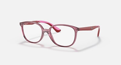 RB1598 OPTICS KIDS Eyeglasses with Transparent Blue Frame - RY1598
