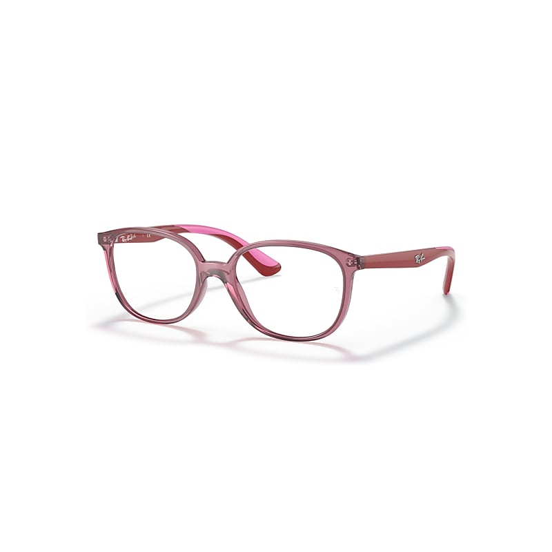 Ray-Ban Eyeglasses Kids  Optics Kids - Red Frame Clear Lenses Polarized 47-16, RB1598