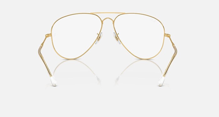 OLD AVIATOR TRANSITIONS® サングラス アリスタゴールド と クリア