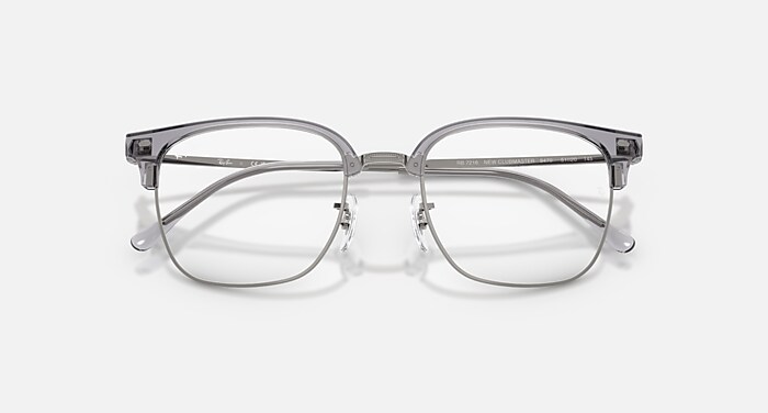 NEW CLUBMASTER OPTICS Eyeglasses with Grey On Gunmetal and Clear