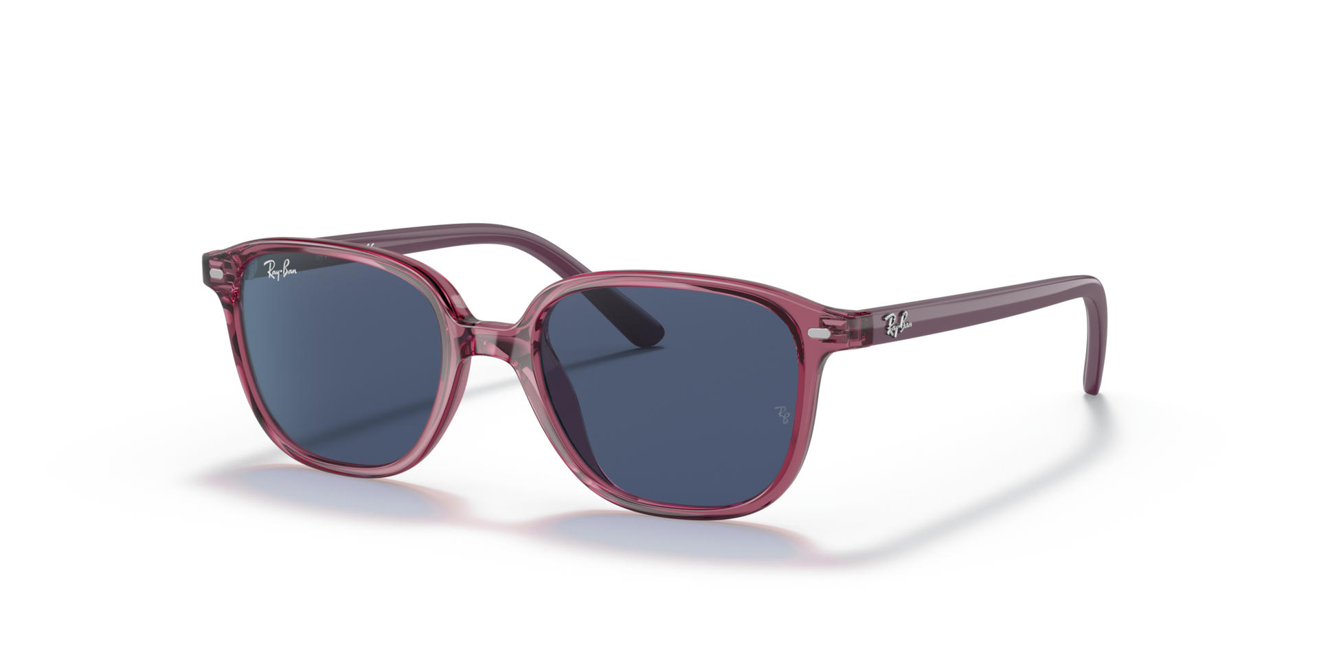 Ray-Ban Leonard Kids Lunettes De Soleil - Monture Violet Verres Bleu 45-16 75 €
