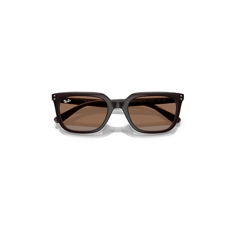 RB4439D Sunglasses in Opal Brown and Dark Brown (54-21) - RB4439D
