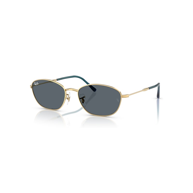 Ray-Ban , Sunglasses, Unisex, Yellow, 58 Mm, Irregular Metal Sunglasses - Image 5
