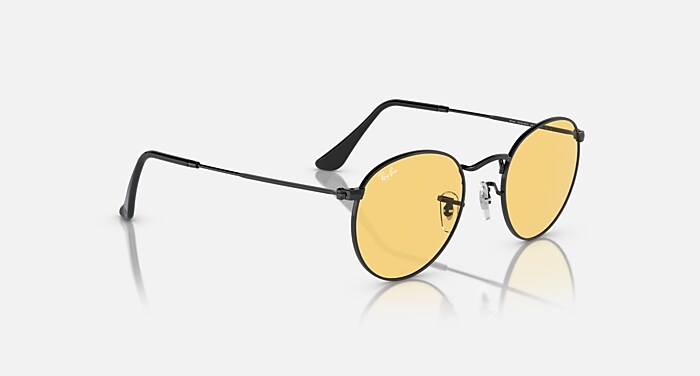 レイバン公式ストア】 Ray-Ban® ROUND METAL サングラス | ブラック X