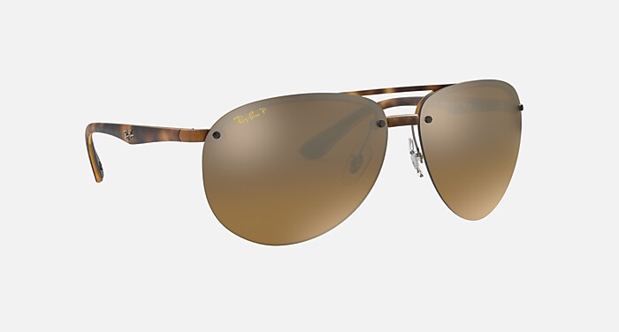 RB4293 POLARIZED+ LENSES Sunglasses in Havana and Bronze