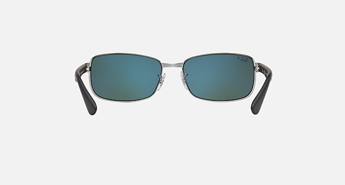 RB3478 Sunglasses in Gunmetal and G-15 Green Polarized - RB3478