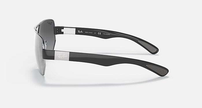 RB3672 Sunglasses in Silver and Grey Mirror Silver Polarized