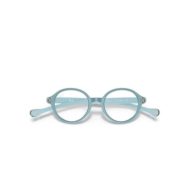Ray-Ban Rb9075 Optics Kids Optical Light Blue Frame Clear Lenses Polarized 35-16