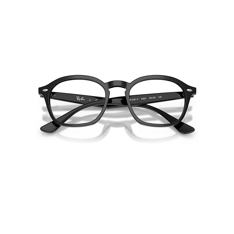RB5451 OPTICS Eyeglasses with Black and Clear (50-20) - RB5451F