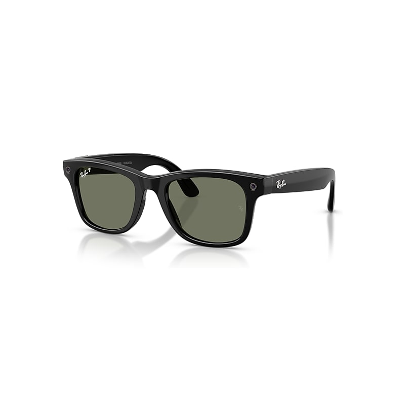Ray-Ban (Gen 3) Meta Wayfarer - Monture Noir Verres Vert Ai Glasses, RW4011