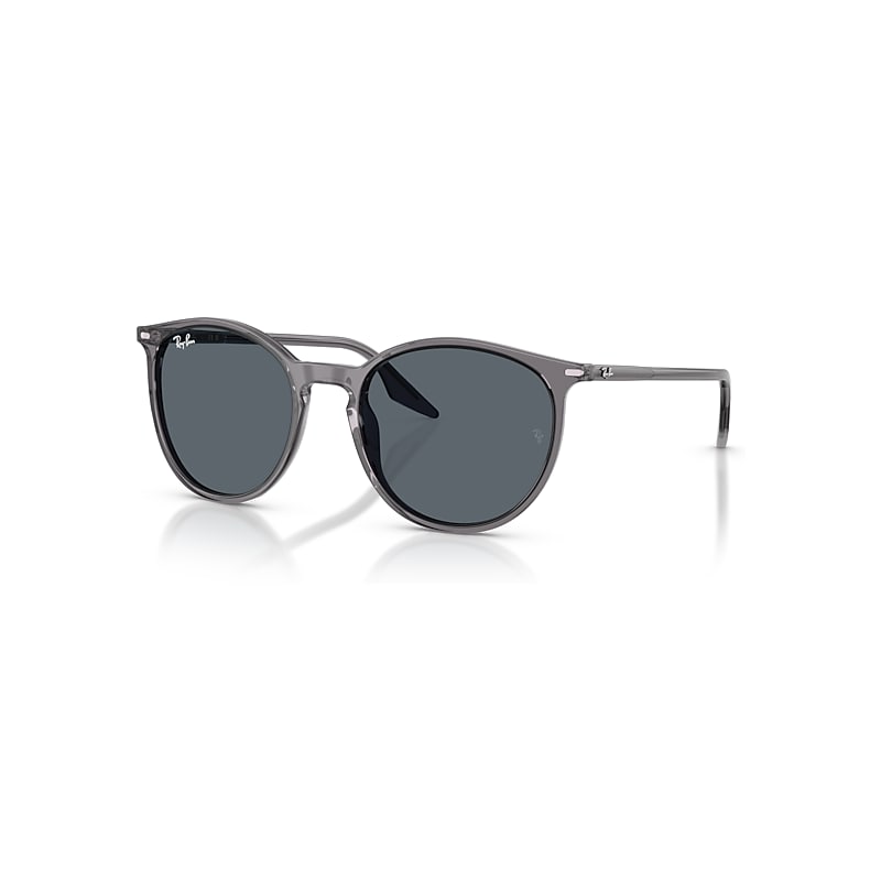 Ray-Ban Rb2204 Gafas De Sol Gris Transparente Montura Azul Lentes 54-20