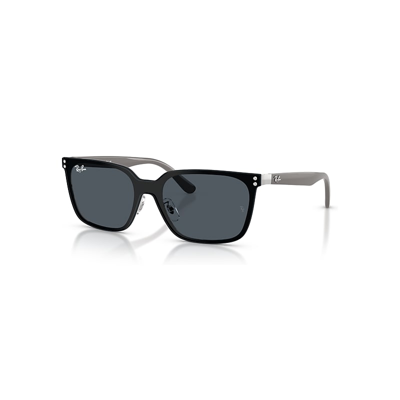 Ray - Ban Unisex Grey Ray - Ban Rb3784d 003/87 Sunglasses Metal Silver Squared Normal - Image 4