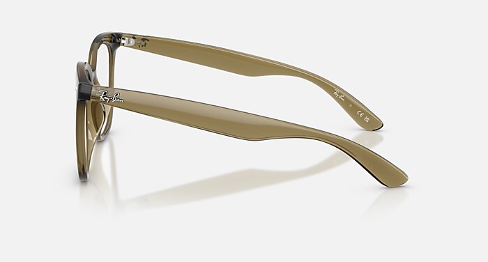 レイバン公式ストア】 Ray-Ban® RB4379VD OPTICS メガネ | 透明ダーク