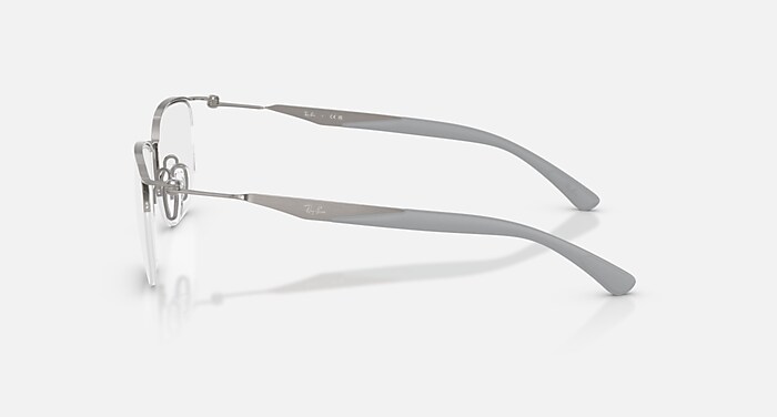No.2584+メガネ　Ray-Ban【度数入り込み価格】 RB7552 OPTICS Eyeglasses with Gunmetal and Clear (54-19) - RB7552