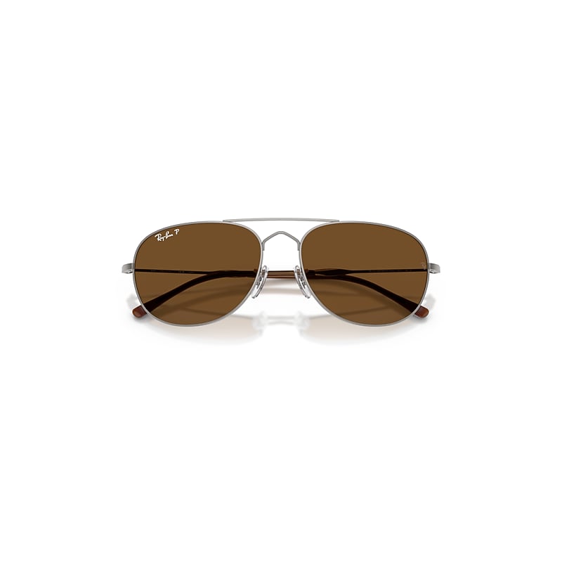 Ray-Ban RB3735 Bain Bridge Polarized 004/57 Men's Sunglasses Gunmetal Size 57