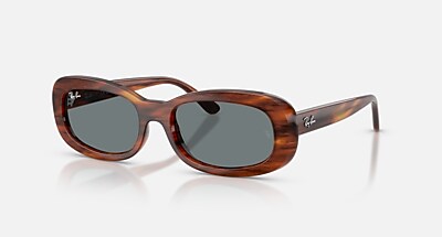 RB2221 Sunglasses in Havana and Green (55-18) - RB2221F | Ray-Ban® US