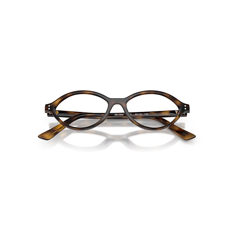 Ray-Ban Romy Optics Bio-based Eyeglasses Havana Frame Clear Lenses Polarized 52-16