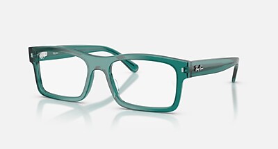 明透　ray of hope complete ver RB5435 OPTICS Eyeglasses with Transparent Green and Clear (56-19