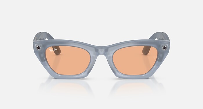 RAY-BAN META (GEN 3) ZENA AI Glasses in ミルキーグレーライラック