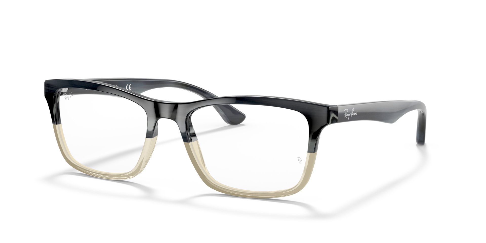 RB5279 OPTICS Eyeglasses with Grey Horn Frame - RB5279 | Ray-Ban® US