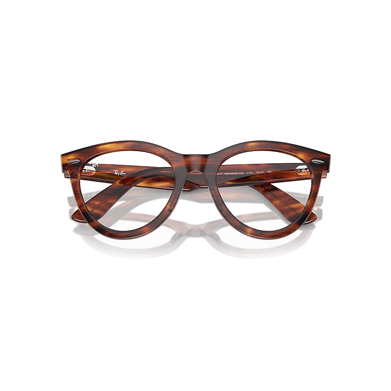 Ray-Ban  Eyeglasses Striped Havana Frame  Lenses Polarized 51-21