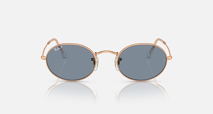 レイバン公式ストア】 Ray-Ban® OVAL METAL サングラス | ローズ