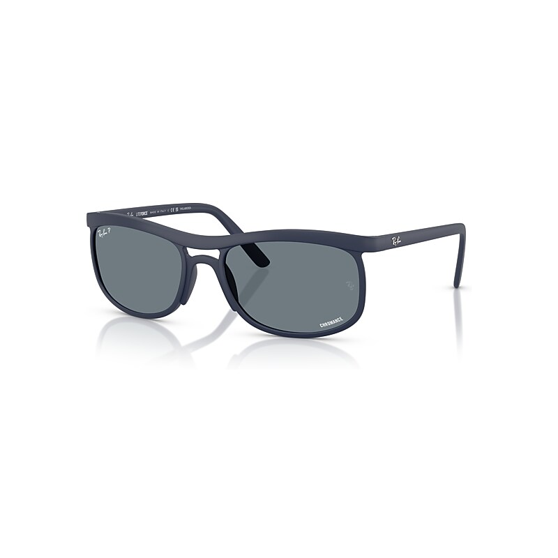 Ray - Ban Unisex Blue Rb4452ch 633180 Sunglasses Peek Squared Polarized - Image 2