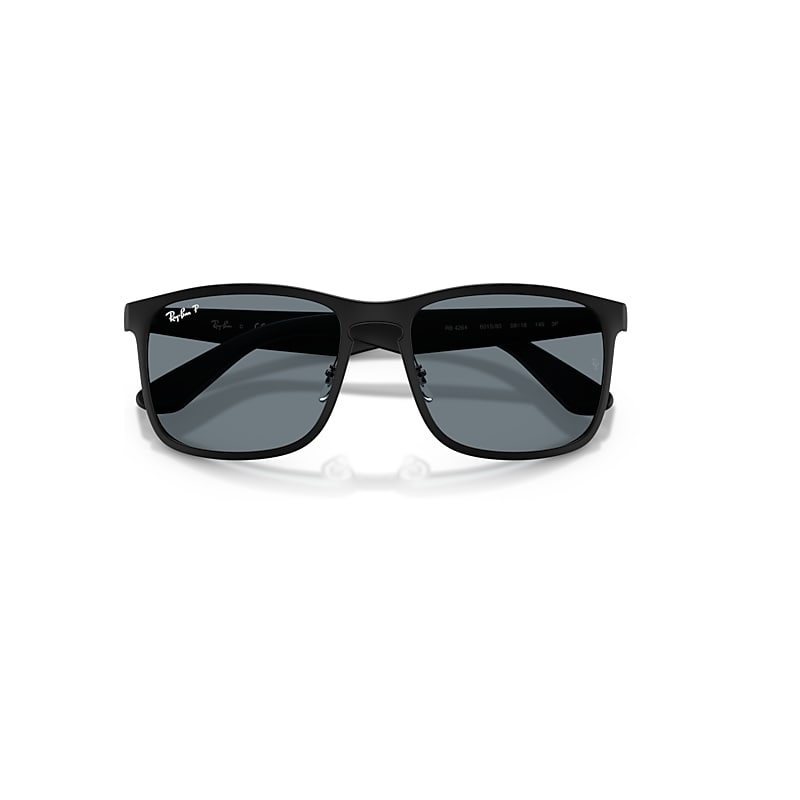 RB4264 POLARIZED+ LENSES Polarized Sunglasses in Matte Black and