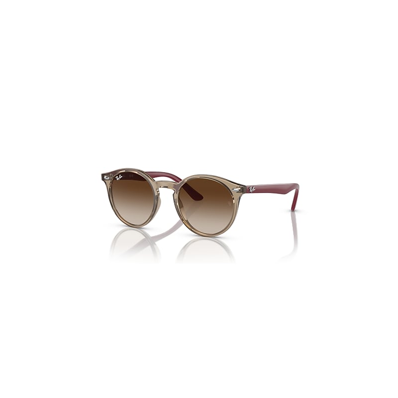 Ray-Ban Sunglasses Kids Rb9064s Kids - Red Frame Brown Lenses 44-19, RJ9064S