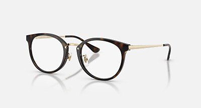 RB7266D OPTICS メガネ ハバナ と クリア (49-20) - RB7266D