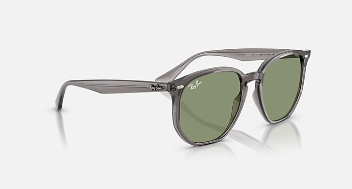 RB4306 Sunglasses in Opal Grey and Green (54-19) - RB4306 | Ray