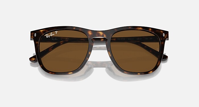 RB2210 Polarized Sunglasses in Havana and Brown Polarized  display picture 2